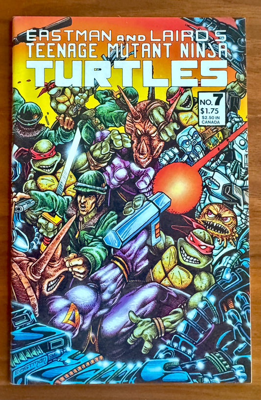 Teenage Mutant Ninja Turtles #7  NM 9.4