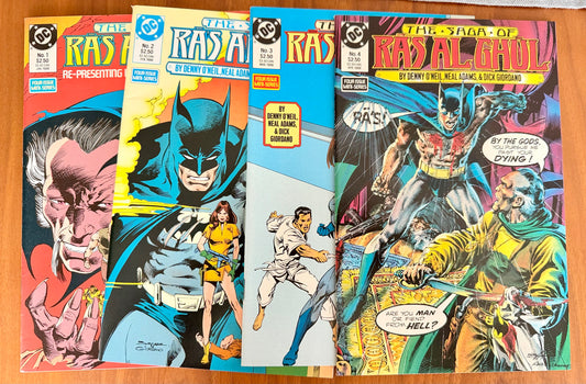 Batman Saga of Ras AlGhul #1-4  VF/NM 9.0