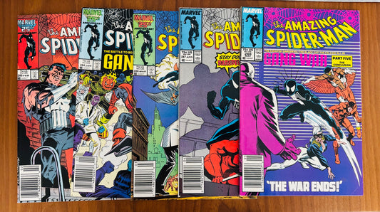 Amazing Spider-man #285 - 288 F/VF