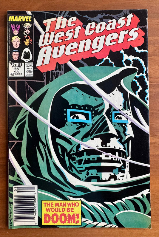 West Coast Avengers #35  Fine 6.0