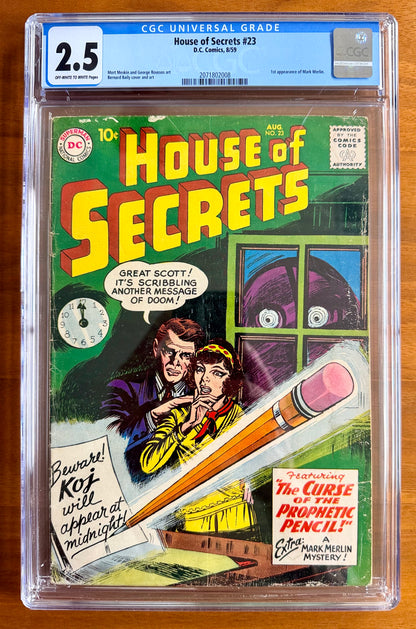 House of Secrets #23  CGC 2.5