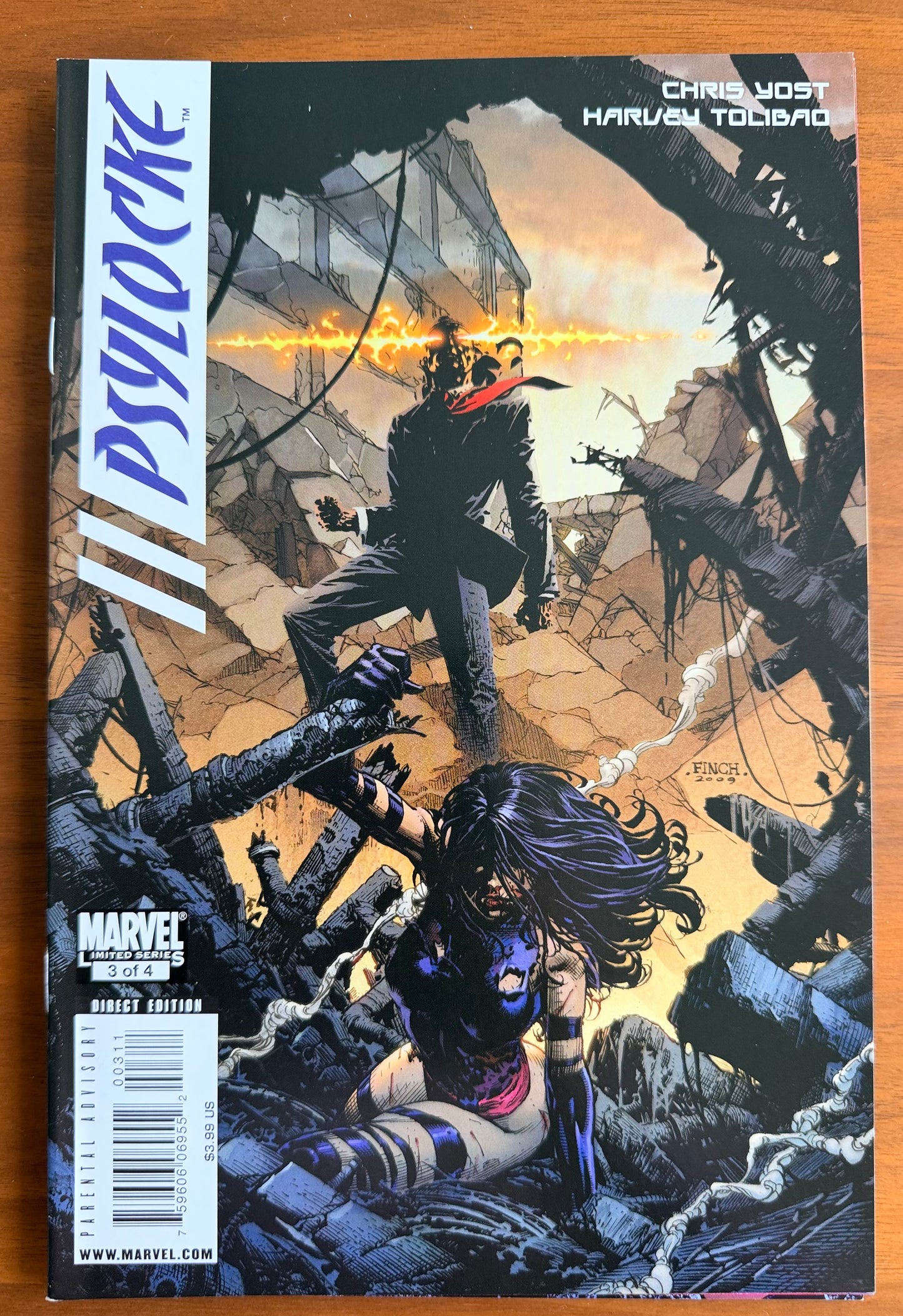 Psylocke #1 - 4 NM 9.4