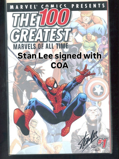 Marvel The 100 Greatest Marvels of all Time VF+