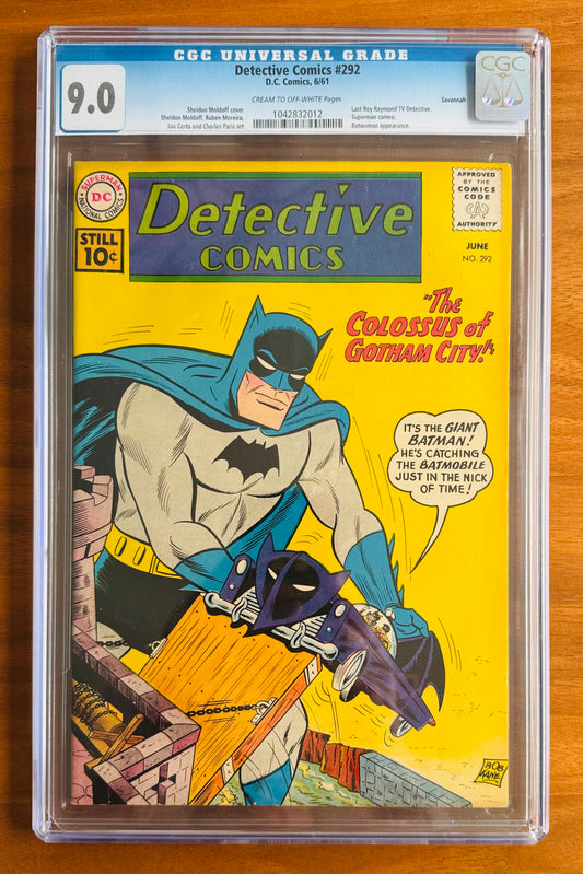 Detective Comics #292 CGC 9.0