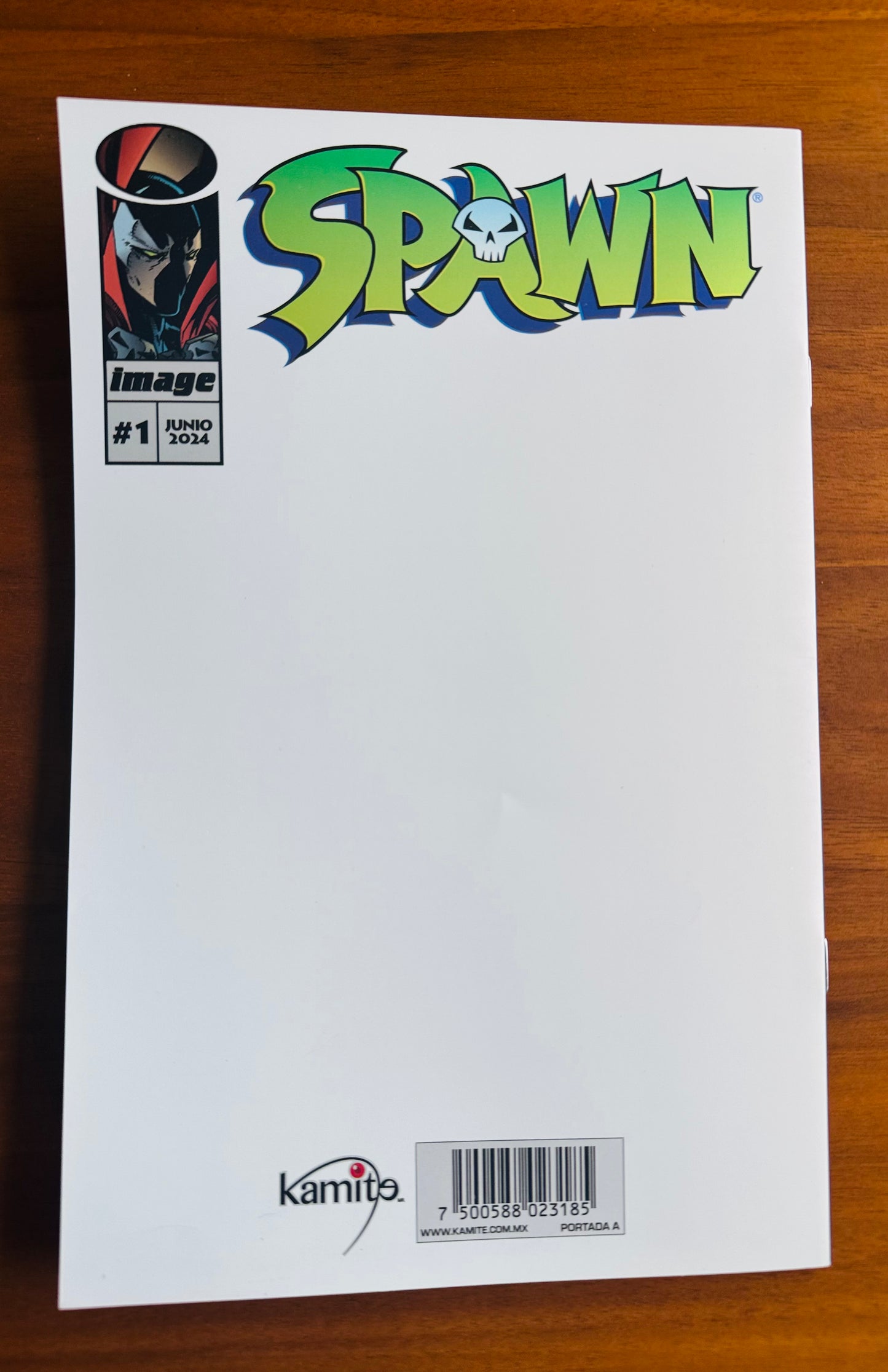 Spawn #1 SDCC Mexican Foil variant