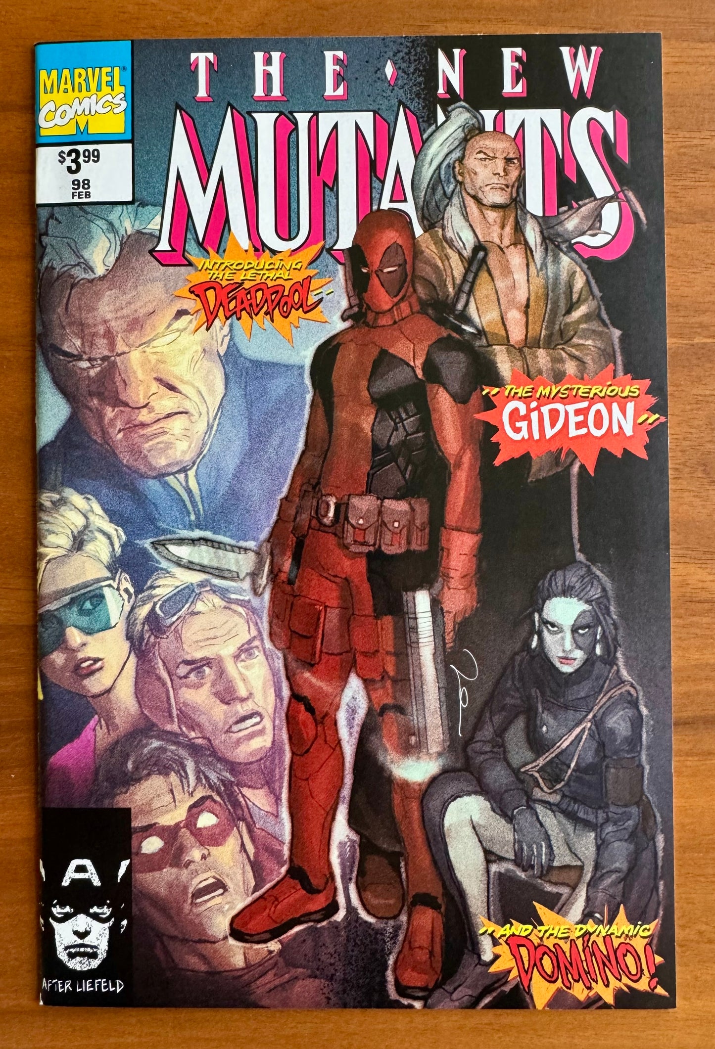 New Mutants #98 NM 9.4 Unknown Comics variant