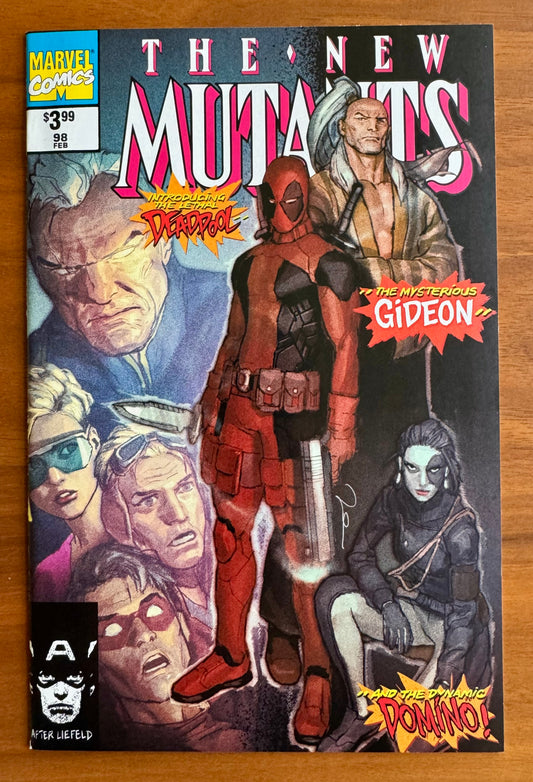 New Mutants #98 NM 9.4 Unknown Comics variant