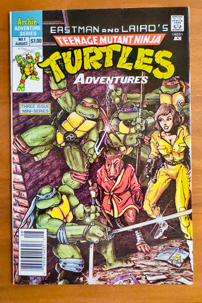 Teenage Mutant Ninja Turtles Adventures #1  NM-