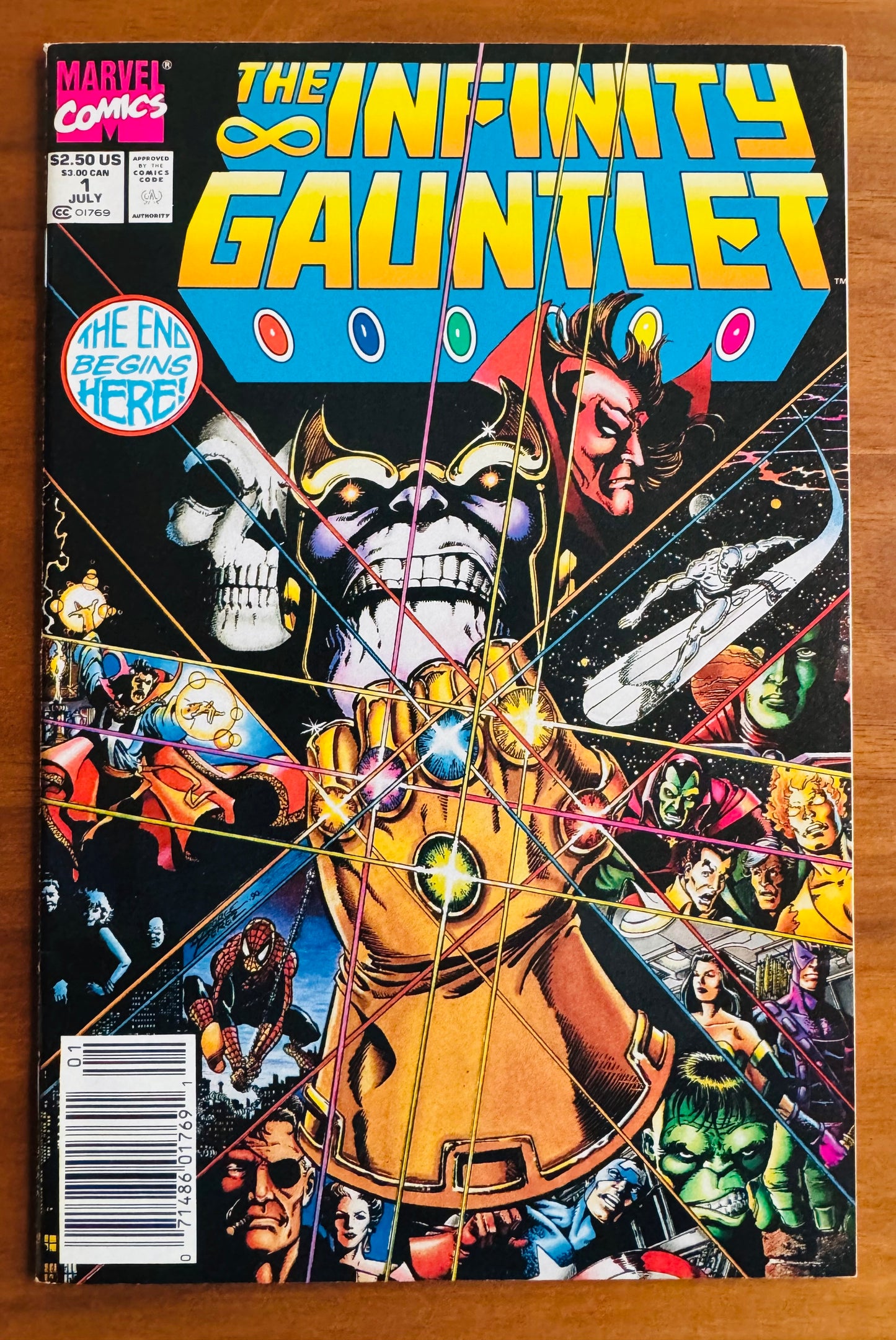 Infinity Gauntlet #1 VF/NM 9.0