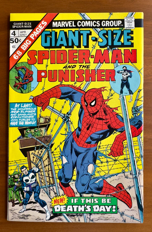 Giant Size Spider-man and Punisher #4 VF+