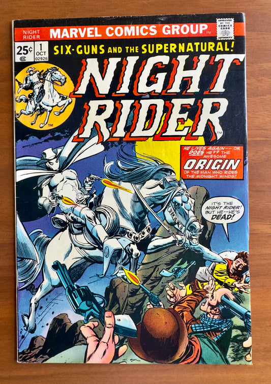 Night Rider #1 (1974) VF- 7.5