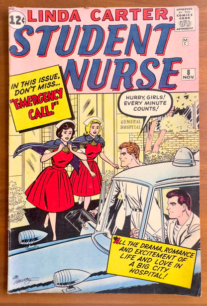 Student Nurse, Linda Carter #8 Fine- 5.5