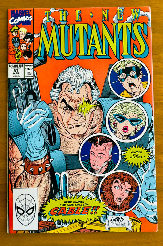 New Mutants #87   NM- 9.2
