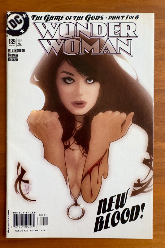 Wonder Woman #189 Adam Hughes cover VF+