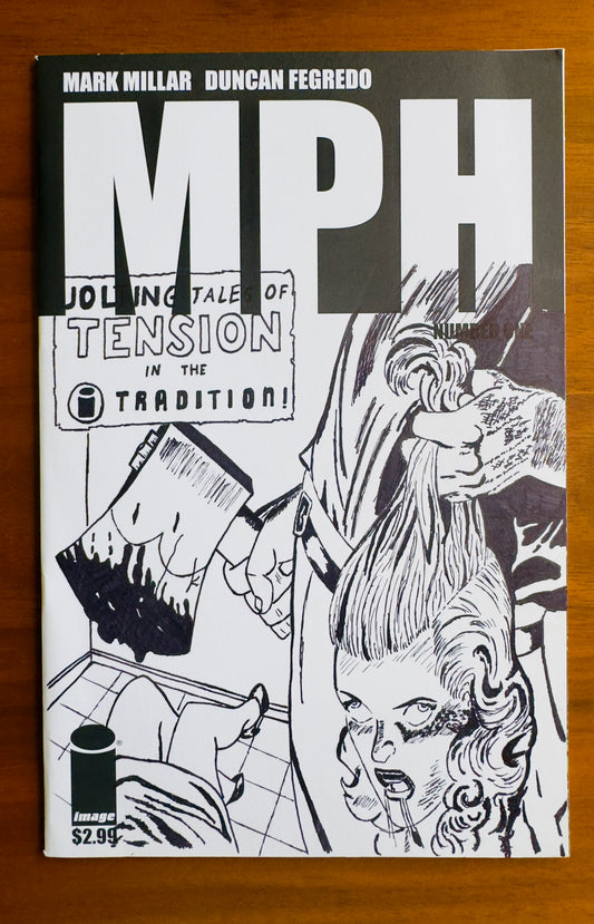 MPH #1  Image Comics Sketch Crime SuspenStories 22 Homage NM+