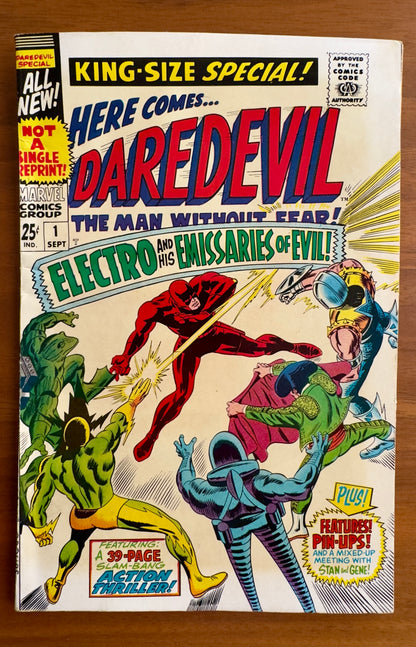 Daredevil King-Size Annual 1 Fine 6.0