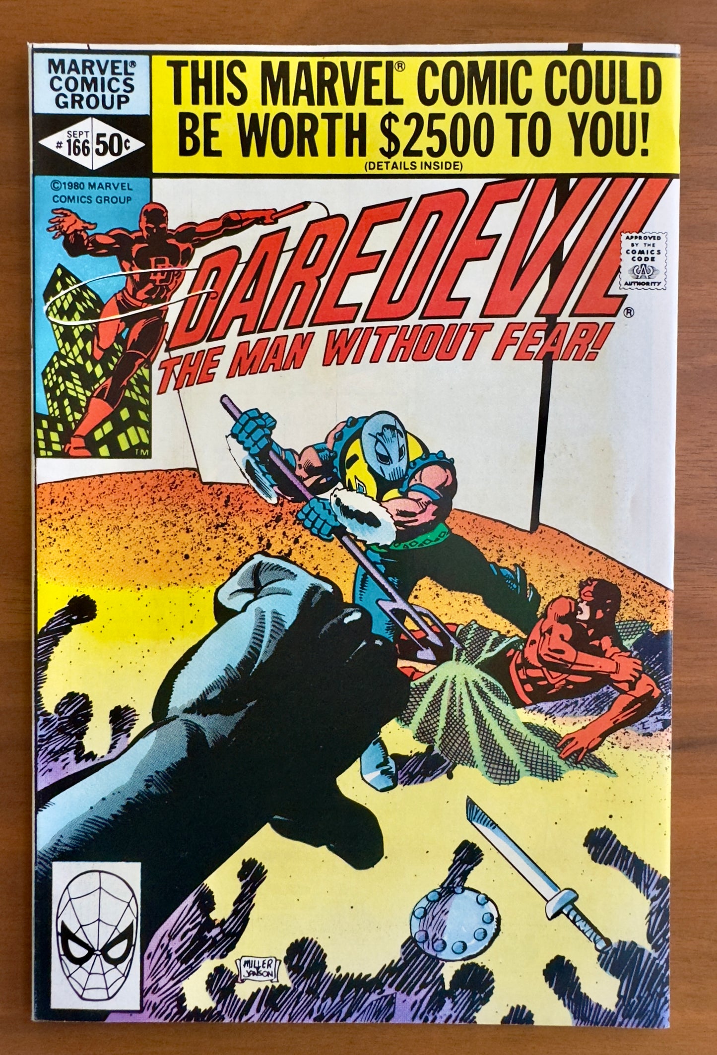 Daredevil #166  VF+