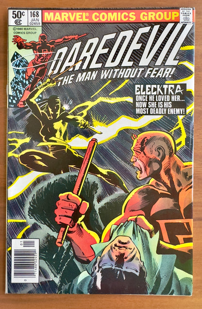 Daredevil  #168  VF 8.0