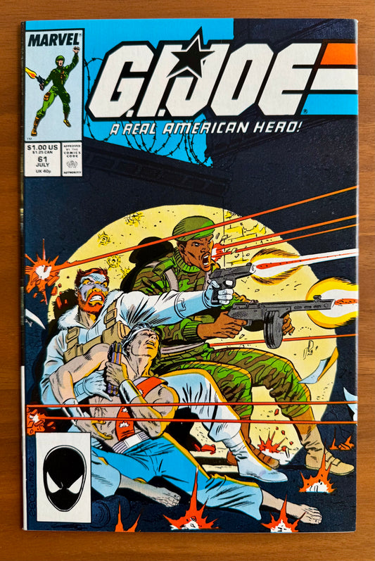 GI Joe, A Real American Hero #61  NM