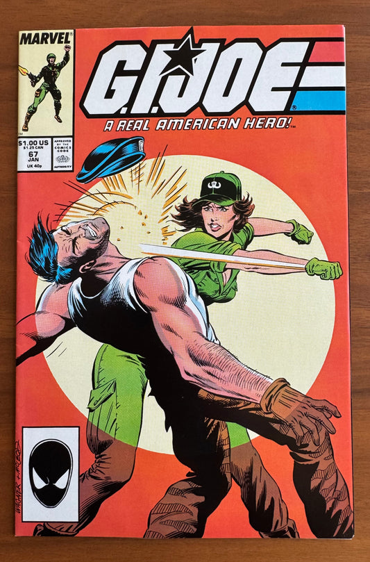 GI Joe, A Real American Hero #67  NM-