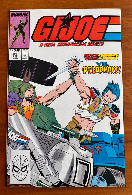 GI Joe, A Real American Hero #81   NM