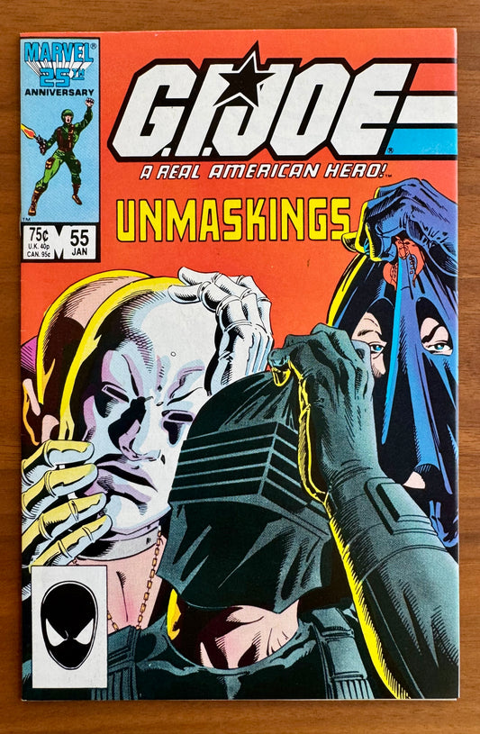 GI Joe, A Real American Hero # 55  NM