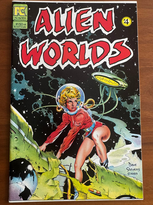 Alien Worlds #4 NM-