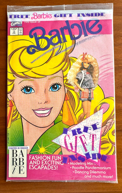 Barbie #1 - Sealed with trading card VF/NM