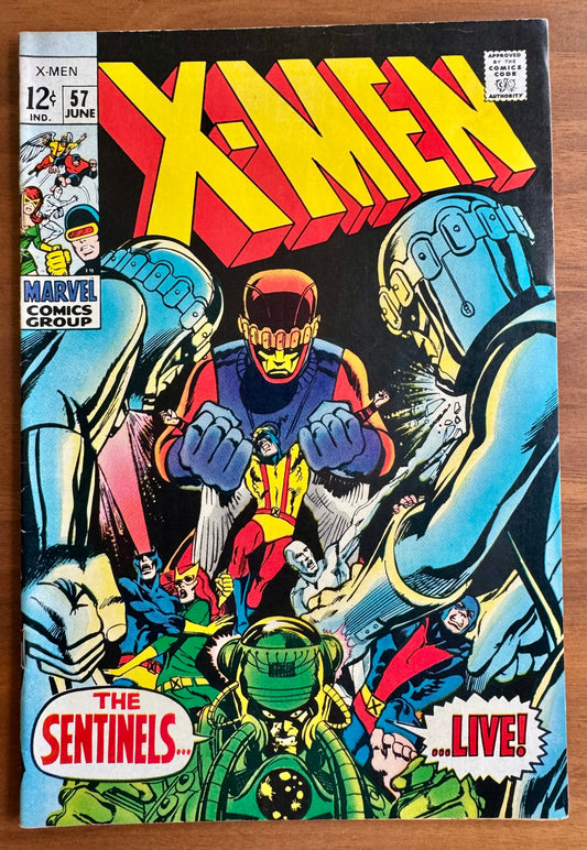 X-Men #57  VF- 7.5
