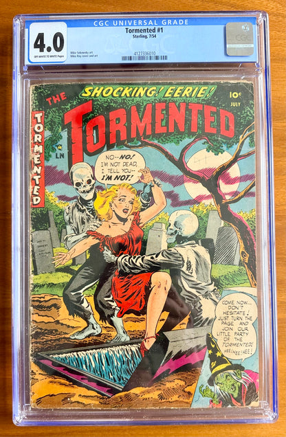 Tormented #1  CGC 4.0