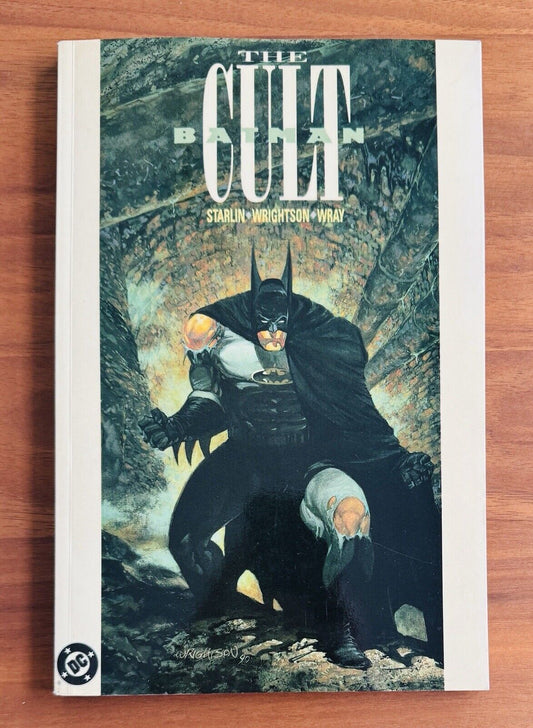 Batman The Cult TPB 1991 2nd Print  - Signed by  Berni Wrightson NM