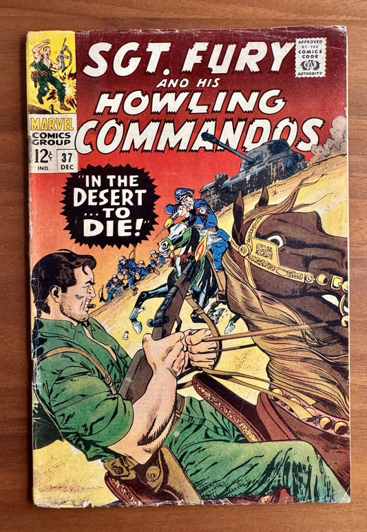 Sgt. Fury & His Howling Commandos  #37 GD/VG 3.0