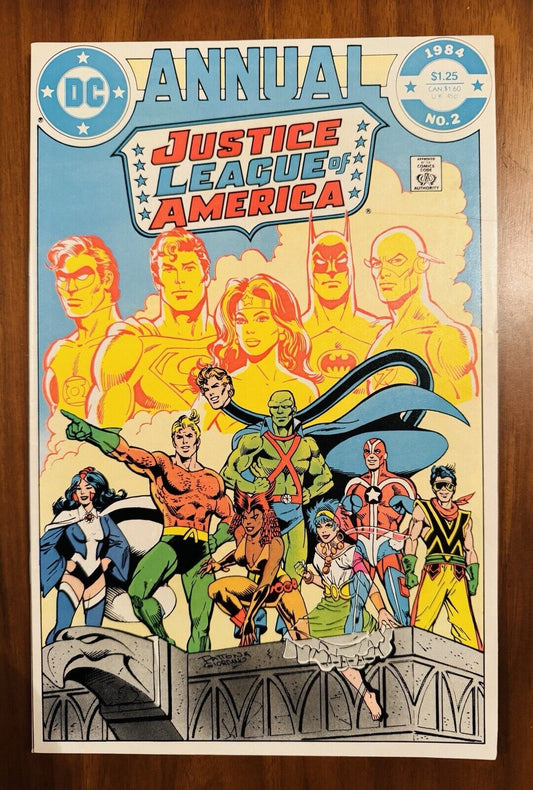 Justice League America Annual #2 -1st Steel, Gypsy & Vibe VF/NM 9.0
