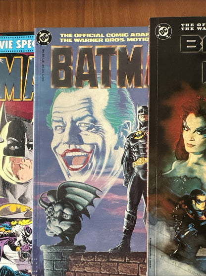 Batman Movie Set of 4  Comics  Adaptation Prestige 1st Print VF