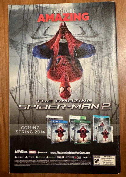 Amazing Spider-Man #1 (2014) VF/NM signed by Humberto Ramos