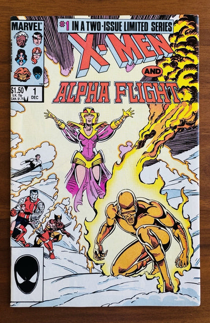 X-Men and Alpha Flight 1 & #2 -  VF/NM