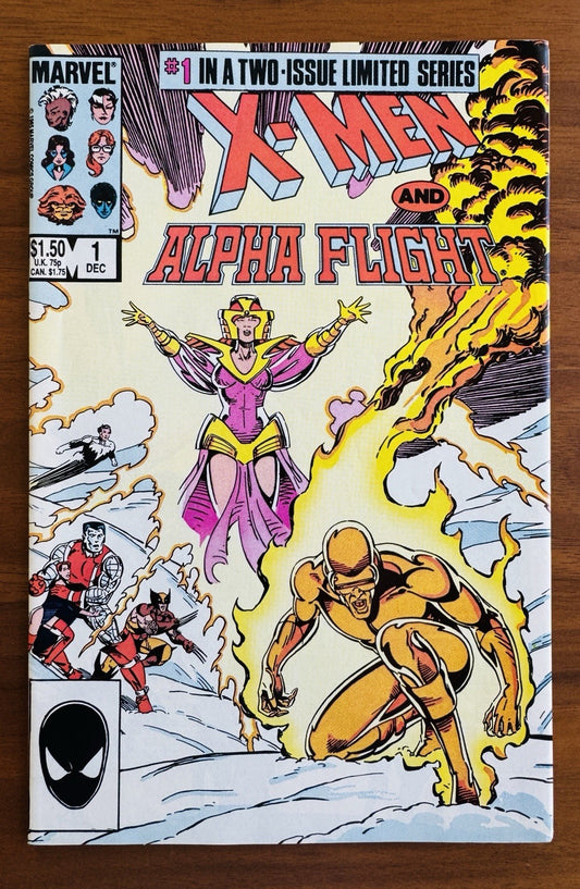 X-Men and Alpha Flight 1 & #2 -  VF/NM