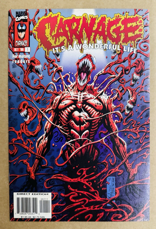 Carnage: It's a Wonderful Life #1 VF+ 8.5