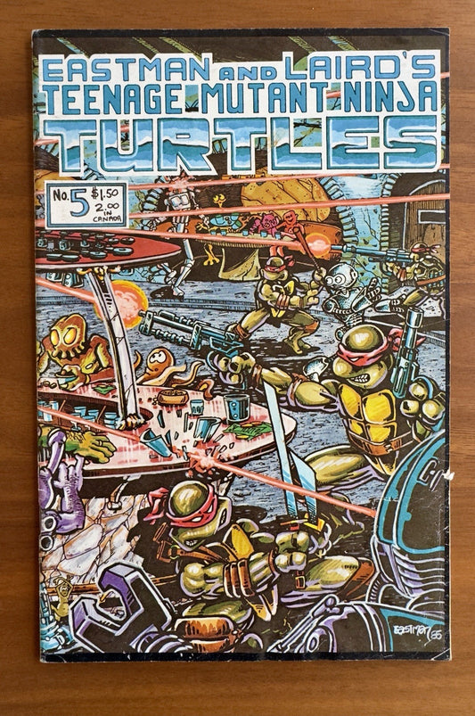 Eastman and Laird's Teenage Mutant Ninja Turtles #5 Fine 6.0