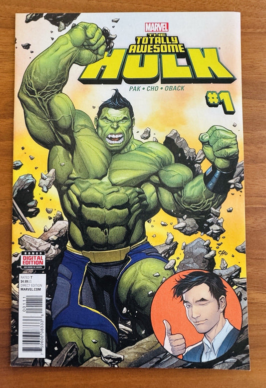 Totally Awesome Hulk #1  - Marvel Comics - 1st Amanda Cho as Hulk NM+