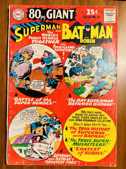 Batman 80 Page Giant # 15 VG/FN
