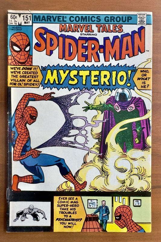Marvel Tales 151  1st Mysterio  (rep Amazing Spider-Man 13)  VG