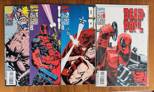 Deadpool X-MEN Limited Series #1-4 Complete Series  VF/NM