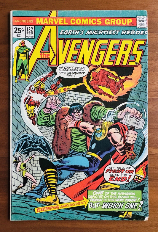 Avengers #132 - Fine+ 6.5