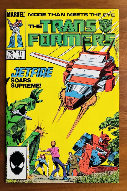 Transformers #11  - 1st Appearance of Jetfire NM 9.4