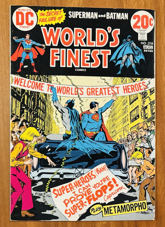 World's Finest Comics #218  VF 8.0