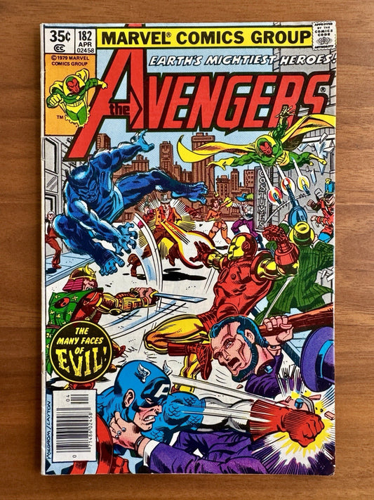 Avengers #182 F/VF 7.0