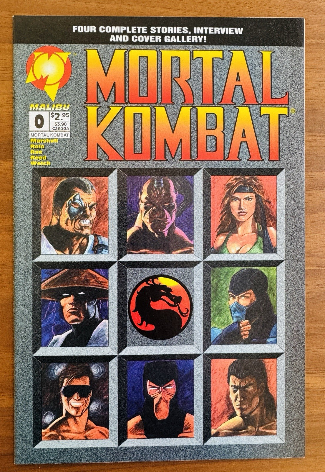 Mortal Kombat #0  NM 9.4