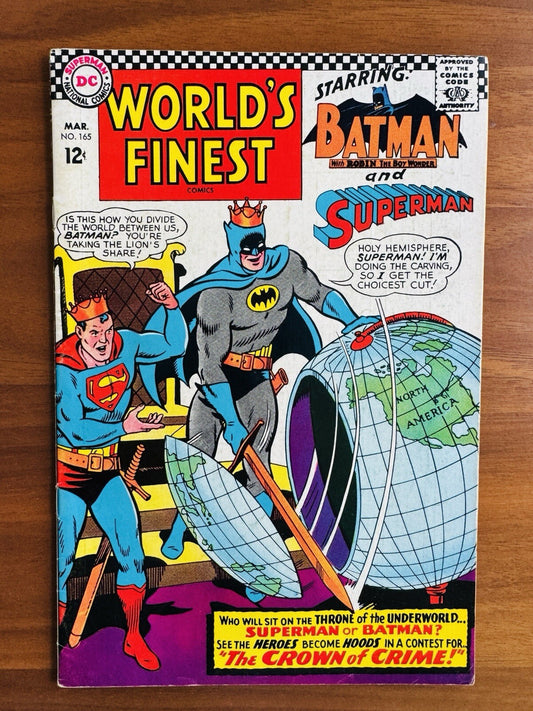 World's Finest Comics #165 F+ 6.5