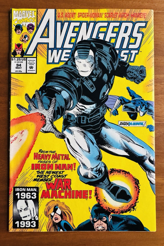 Avengers West Coast  #94  VF-